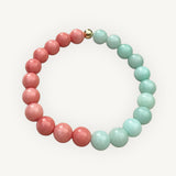 Half & Half Gemstone Bracelet