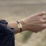 SUN RAY HAMMERED DISC BRACELET