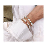 Surfer Girl Pearl Bracelet - Pearl and Gemstone Bracelet