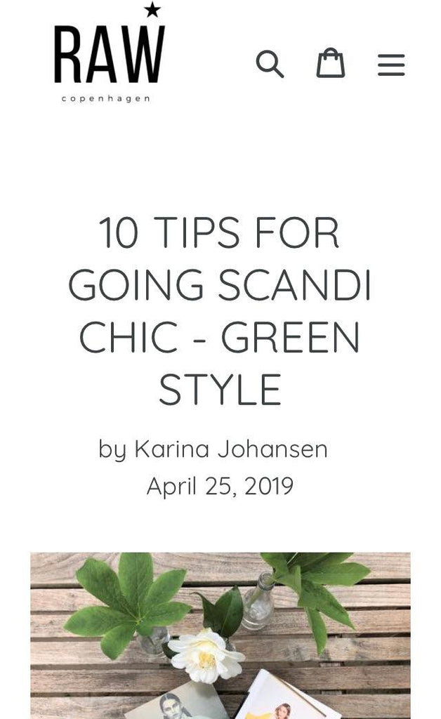 10 TIPS FOR GOING SCANDI GREEN CHIC