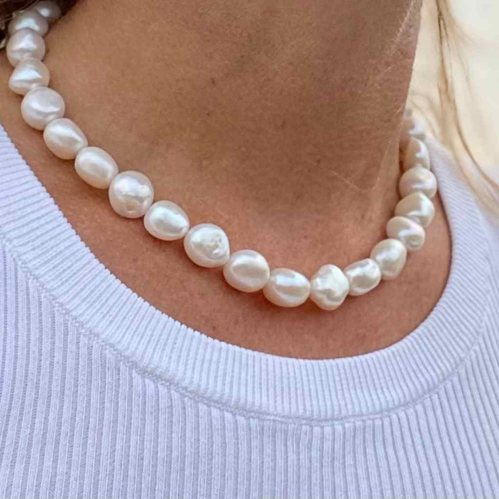 Baroque Pearl Necklace part of the RAW Copenhagen Mother's Day gift guide