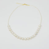 Contemporary Pearl Necklace - Life in Balance