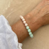 Half & Half Gemstone Bracelet