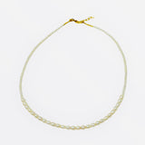 Contemporary Pearl Necklace - Life in Balance