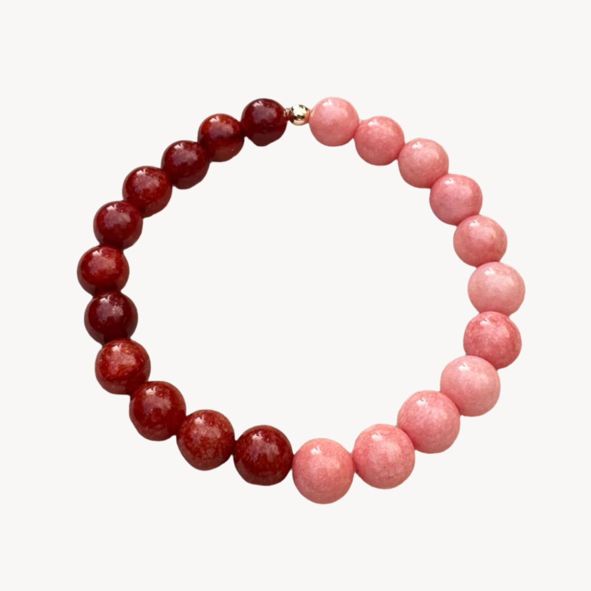 Half & Half Gemstone Bracelet