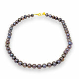 Black Pearl Necklace