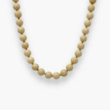 Cream Jasper Beaded Necklace