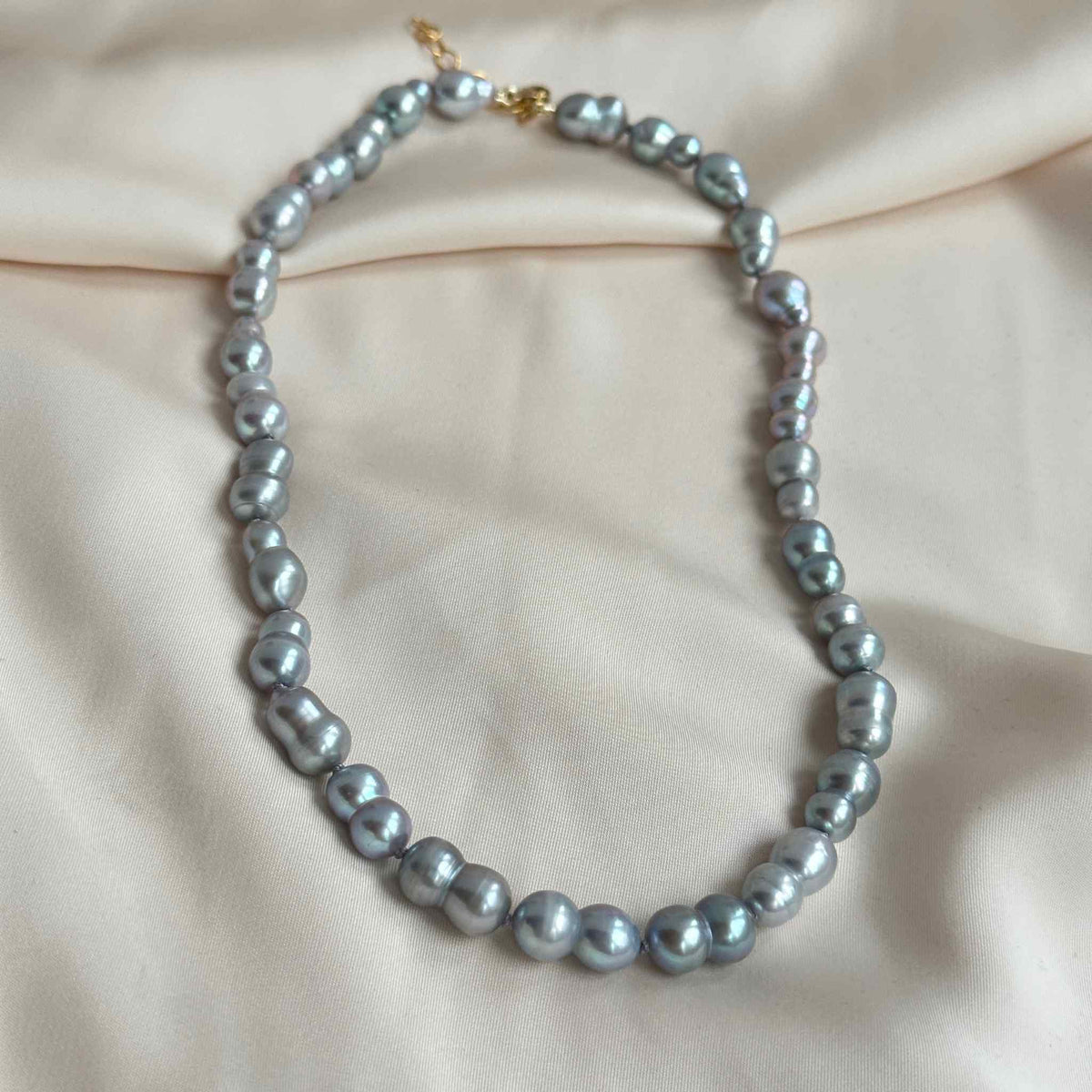 Grey Pearl Necklace