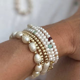 Pearl Wrap Bracelet and Necklace in One