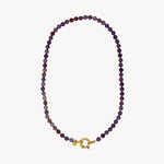 Fairtrade-chalcedony-gemstone-necklace-beaded