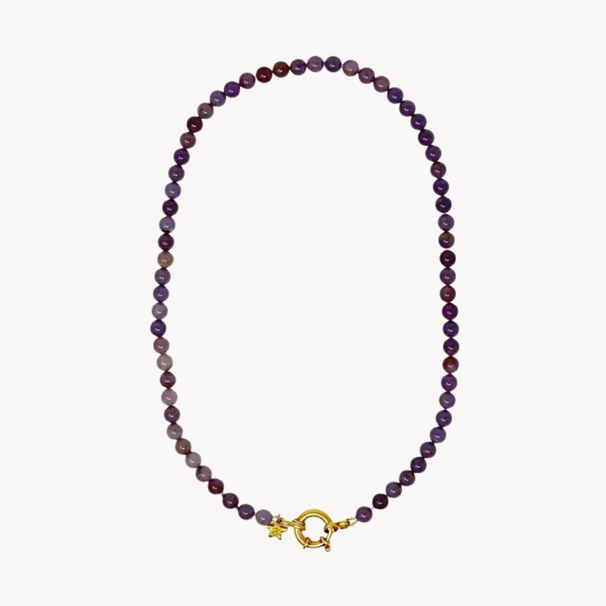 Fairtrade-chalcedony-gemstone-necklace-beaded