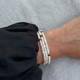 Pearl Wrap Bracelet and Necklace in One