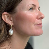 Freja  Baroque Pearl Earrings