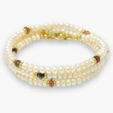 Pearl Wrap Bracelet and Necklace in One
