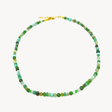 Mixed Gemstone Beaded Necklace - Nostalgia