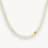 Make a Wish - White Freshwater Seed Pearl Necklace