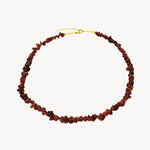 Boho Gemstone Chip Necklace