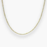 Small round pearl necklace