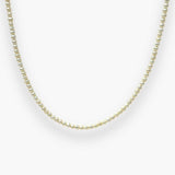 Small round pearl necklace