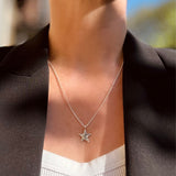 Shine Bright Necklace - Sterling Silver Star Pendant Necklace