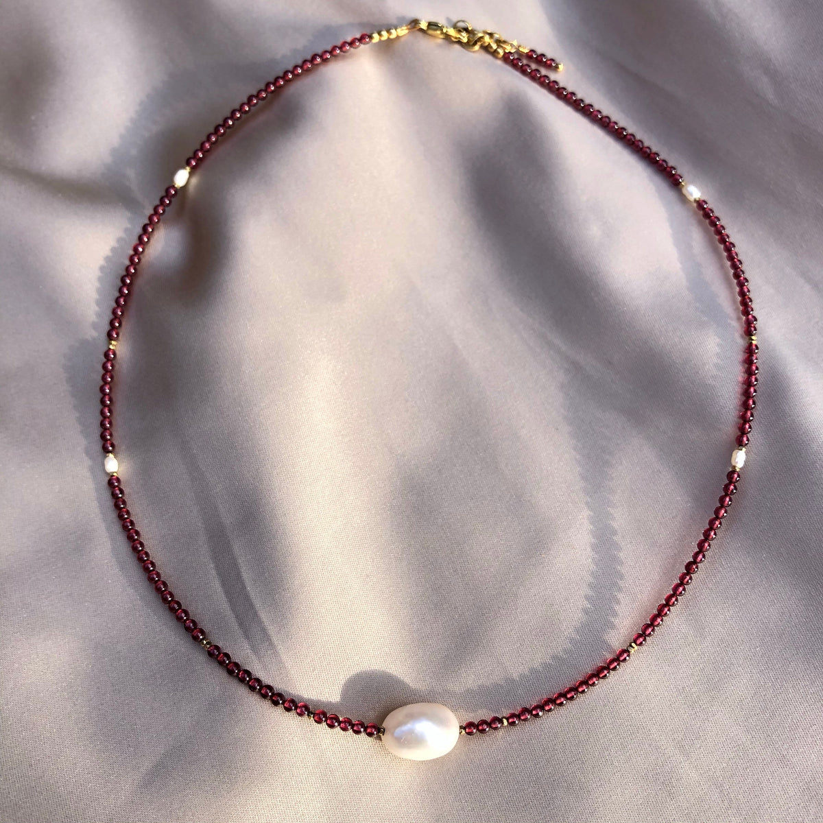 Be Unique Necklace - Bohochic beaded pearl necklace