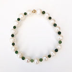 Beach Babe Anklet - White Freshwater Pearl Anklet