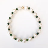 Beach Babe Anklet - White Freshwater Pearl Anklet