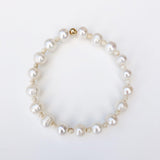 Beach Babe Anklet - White Freshwater Pearl Anklet