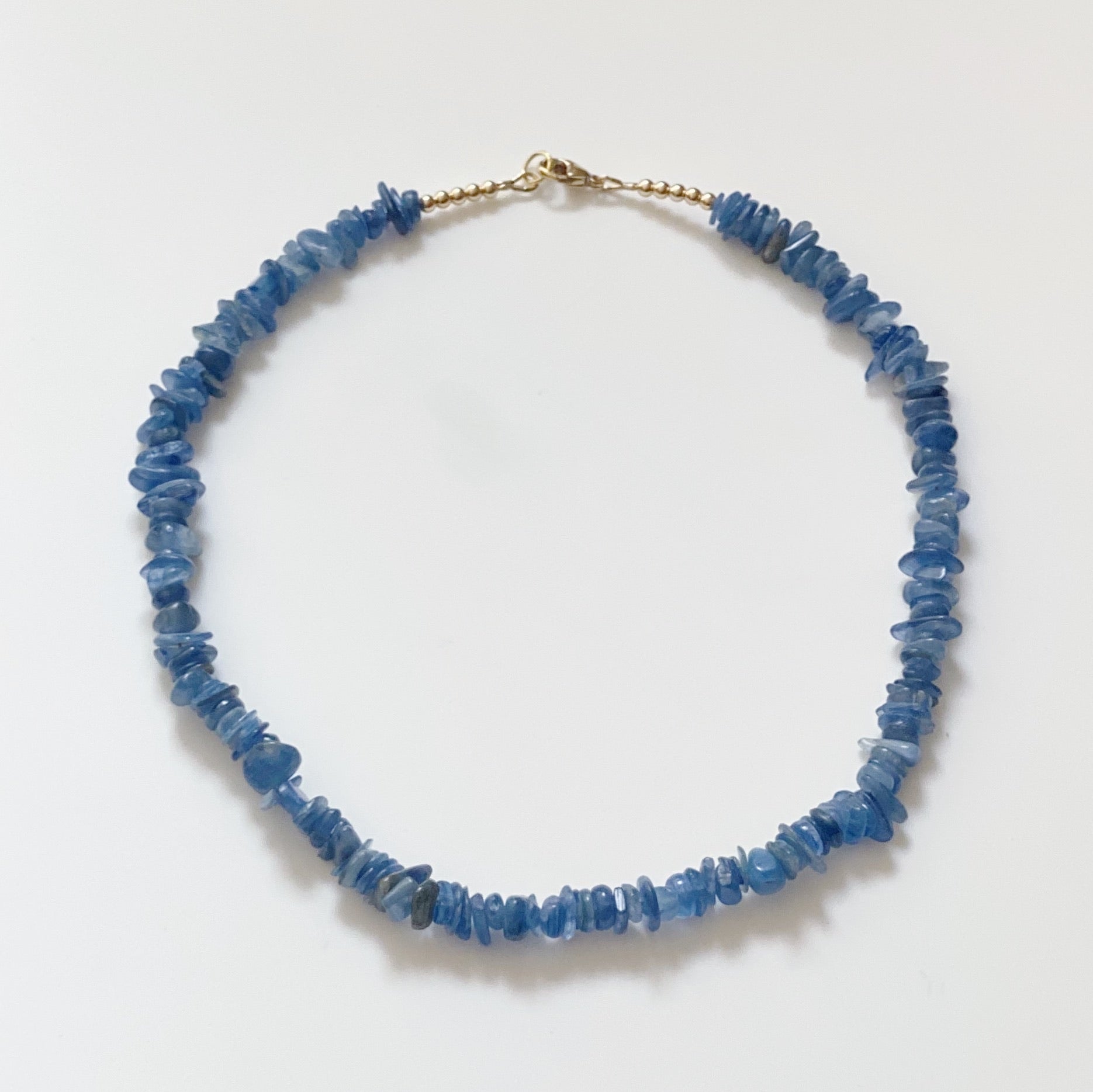 Boho Gemstone Chip Necklace