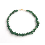 Boho Gemstone Chip Necklace