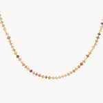 Beaded Spinel and Gold Vermeil Necklace