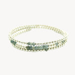 Sterling Silver Wrap Bracelet and Necklace in One