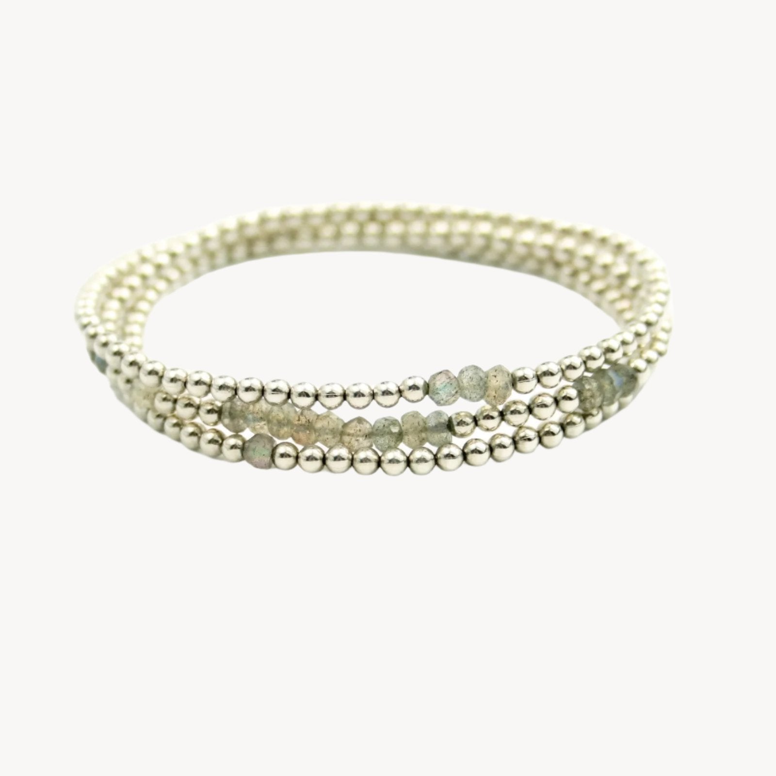 Sterling Silver Wrap Bracelet and Necklace in One