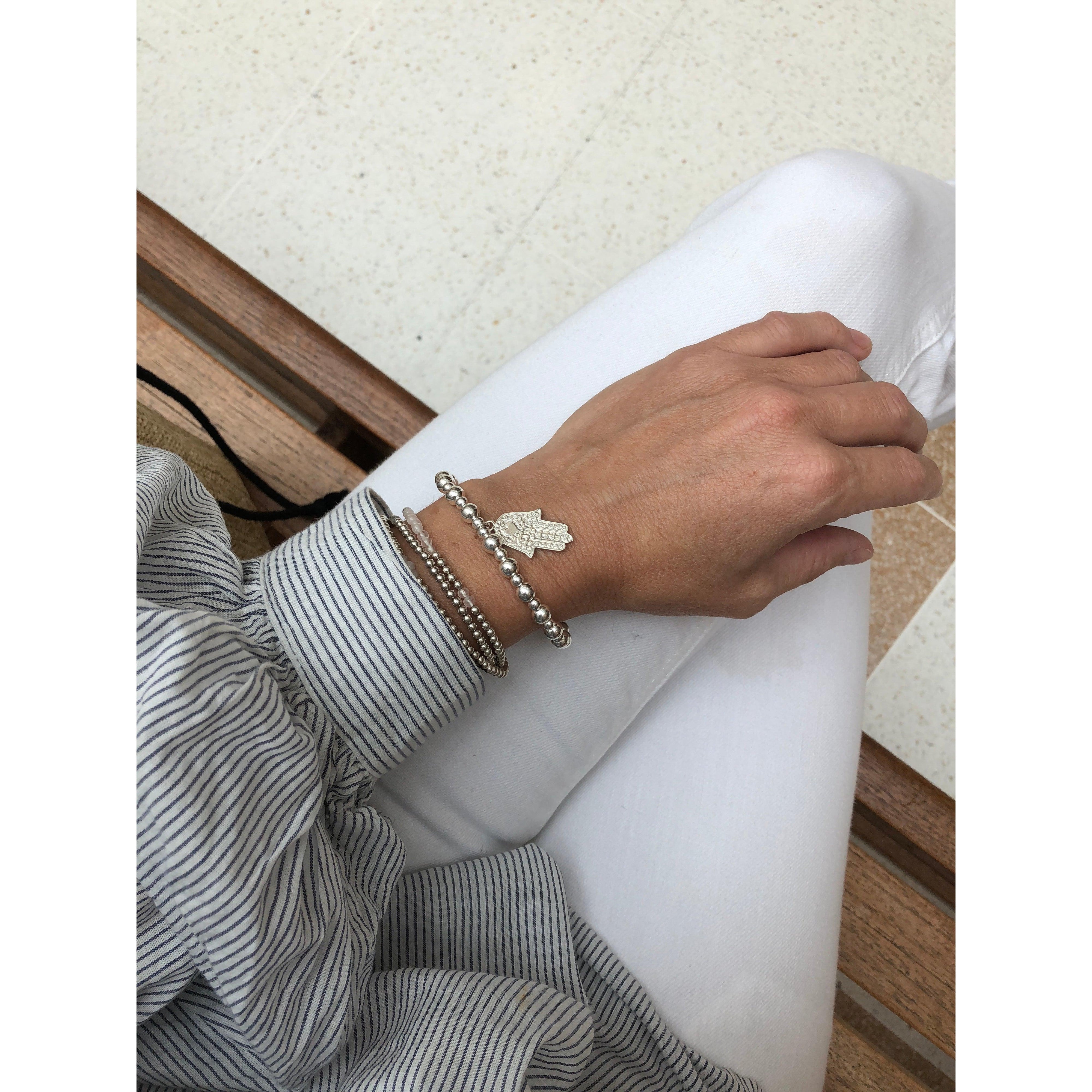 Sterling Silver Wrap Bracelet and Necklace in One