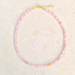 Make a Wish Necklace - Gemstone Necklace with Gold Vermeil Beads