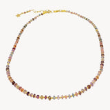 Beaded Spinel and Gold Vermeil Necklace