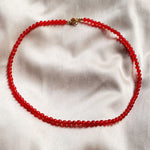 Pop of Colour - Short Beaded Gemstone Necklace at