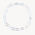 Ripples Bracelet - Big Link Silver Bracelet