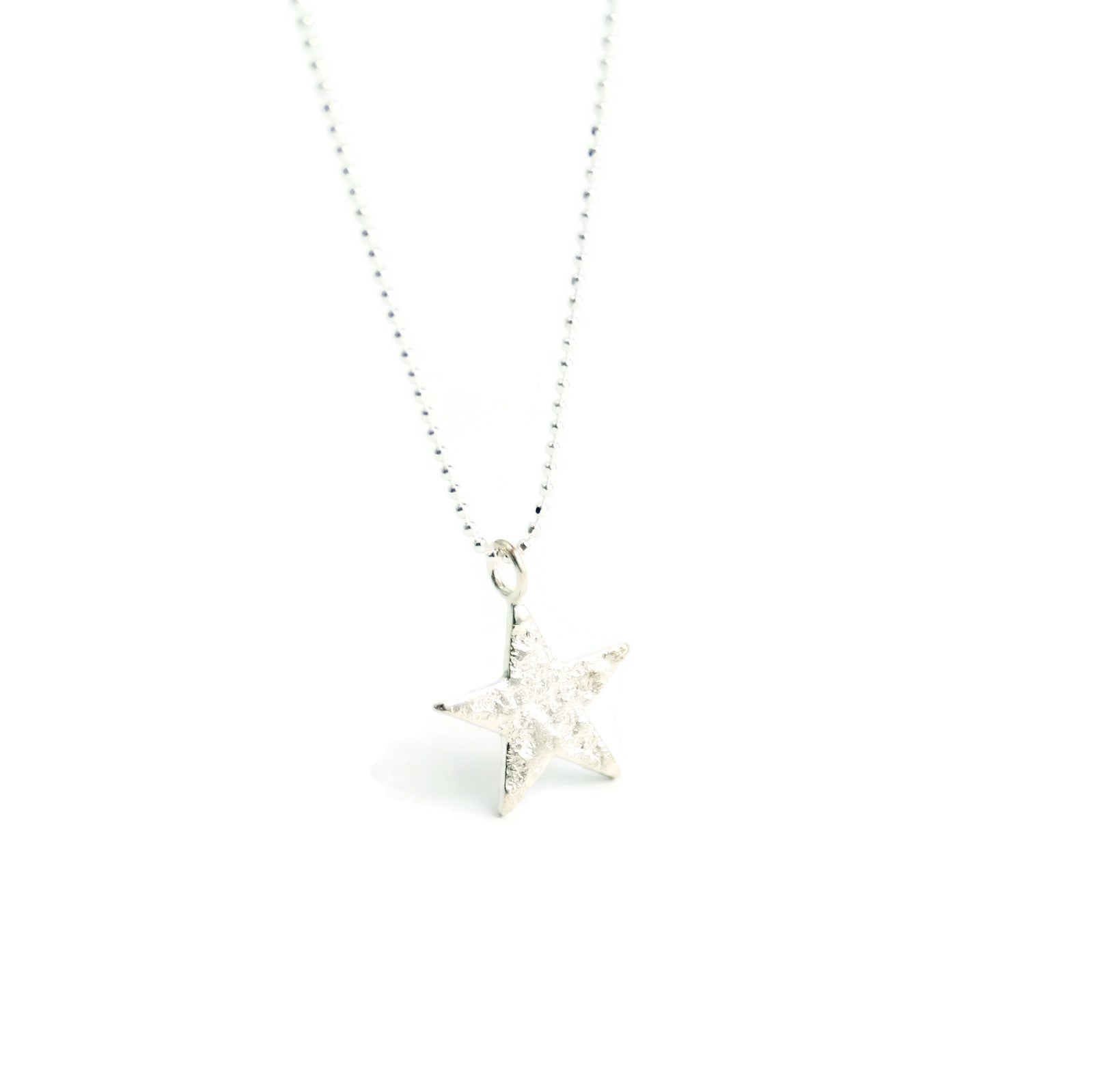 Shine Bright Necklace - Sterling Silver Star Pendant Necklace