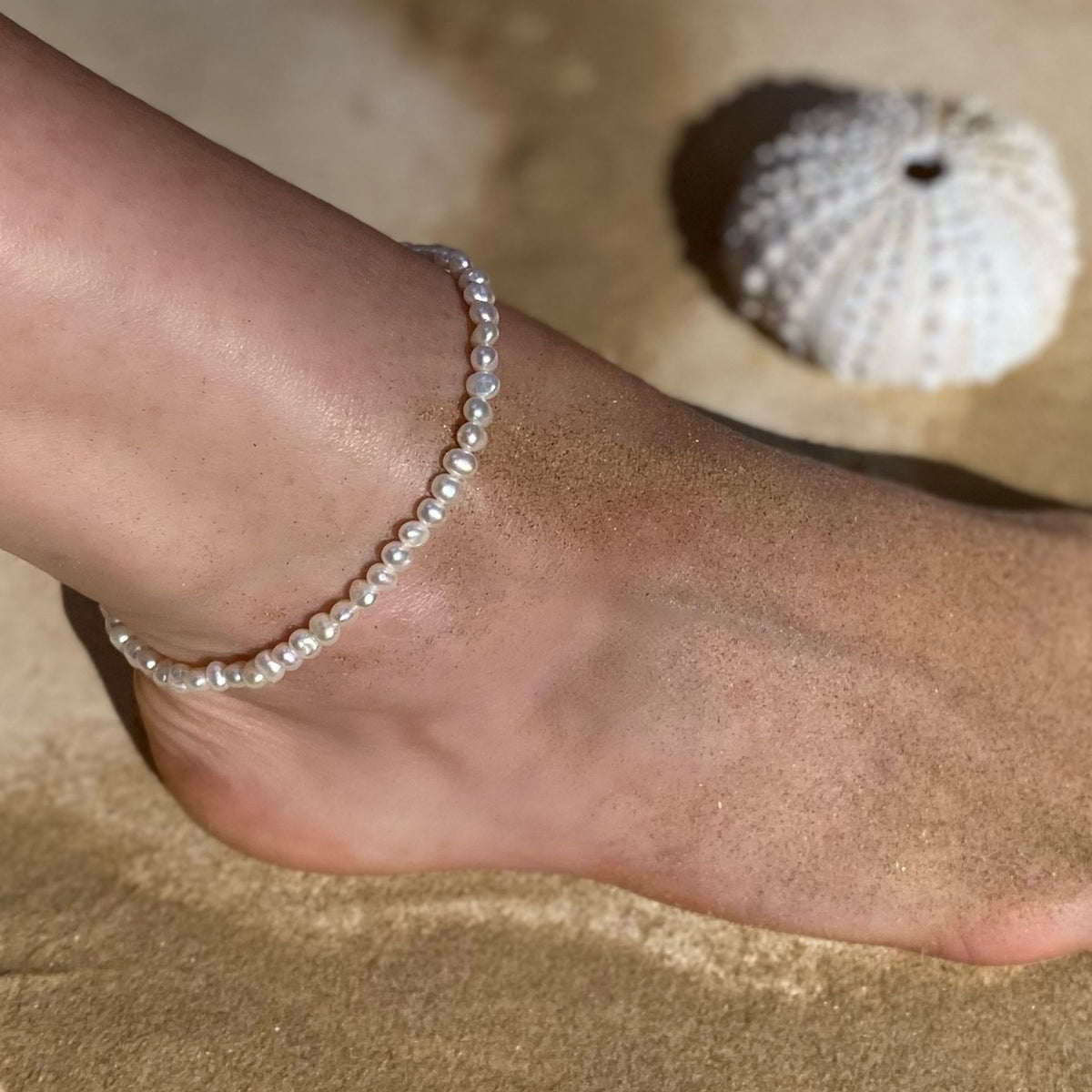 Freshwater Pearl Anklet - Summer Loving