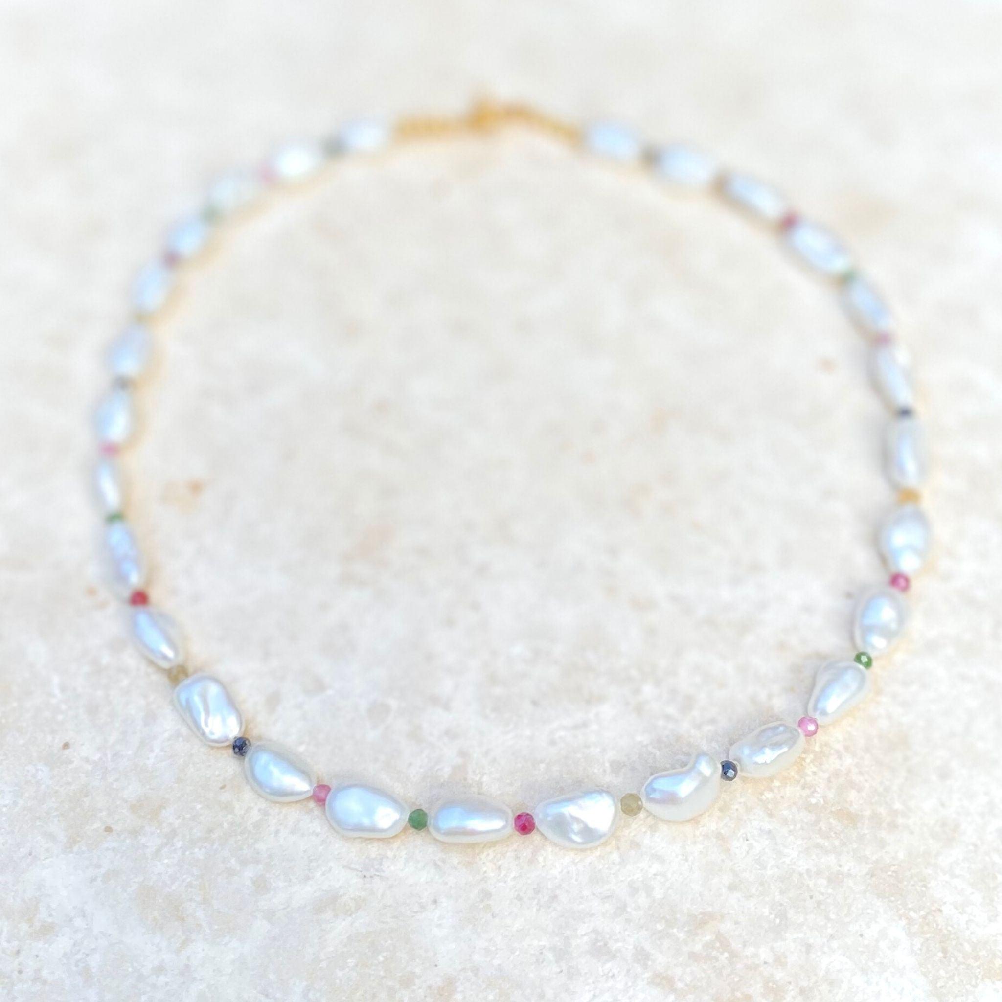 Tivoli Pearl Choker - Freshwater Pearl Necklace