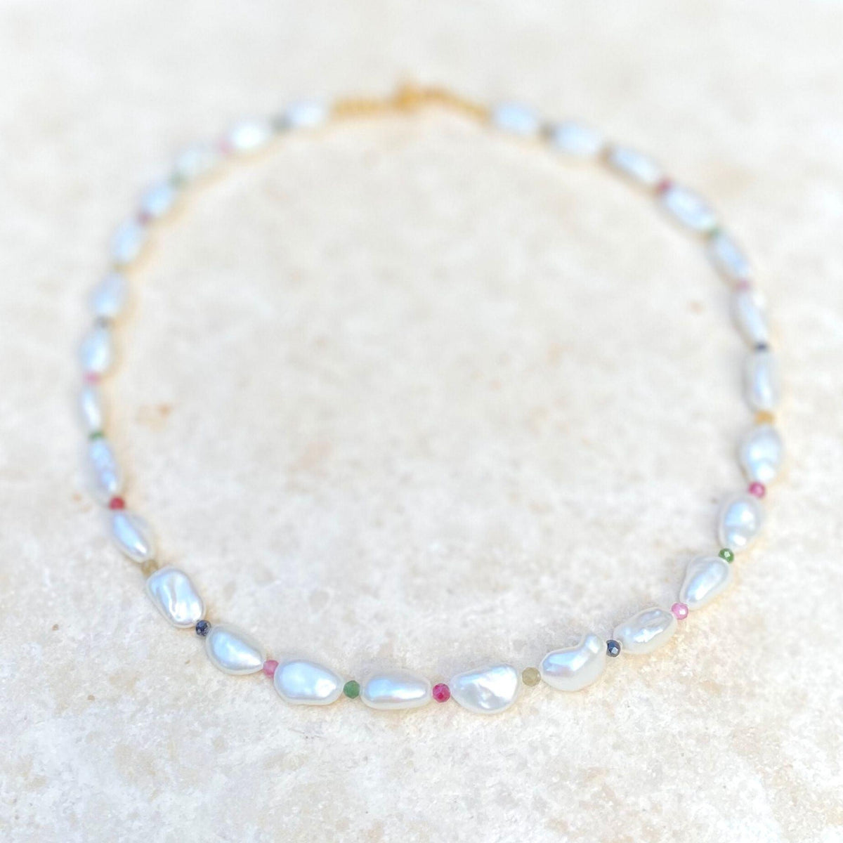 Tivoli Pearl Choker - Freshwater Pearl Necklace